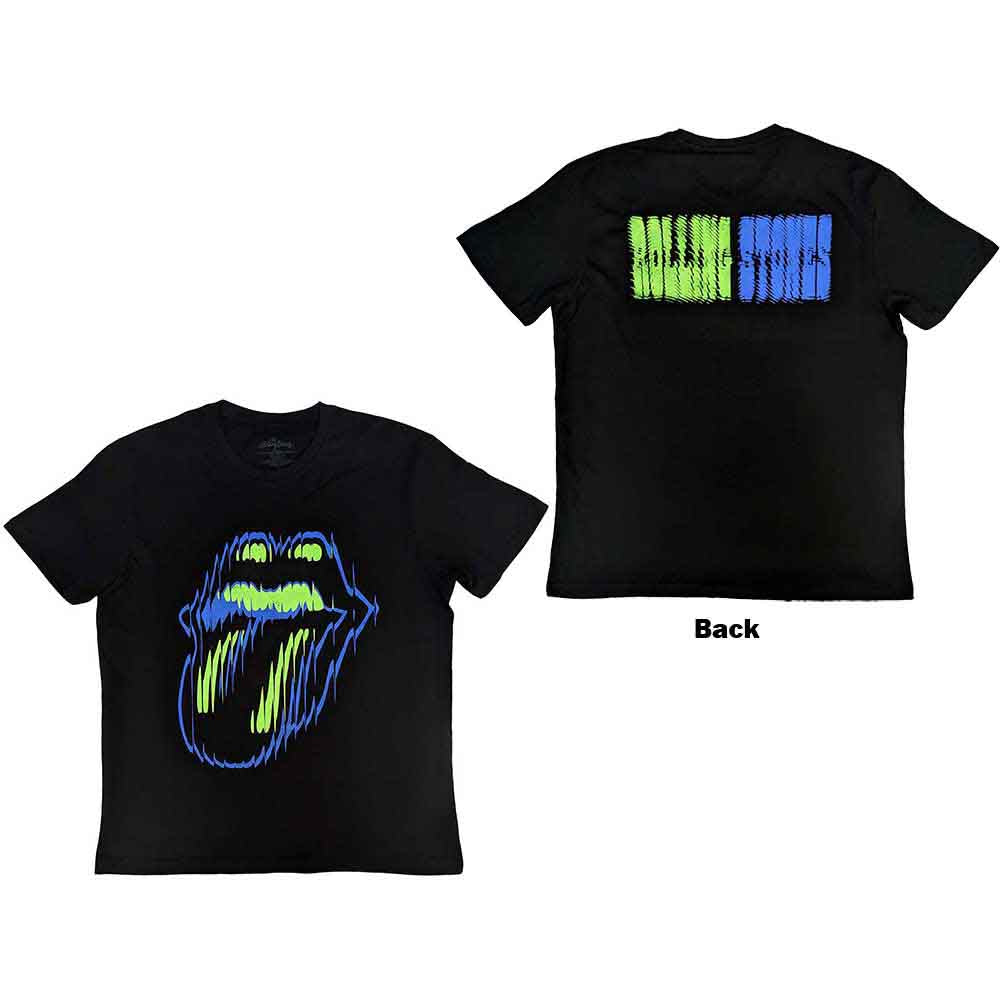 The Rolling Stones Distorted Tongue Mens T Shirt