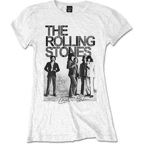 The Rolling Stones Est. 1962 Group Photo Womens T Shirt