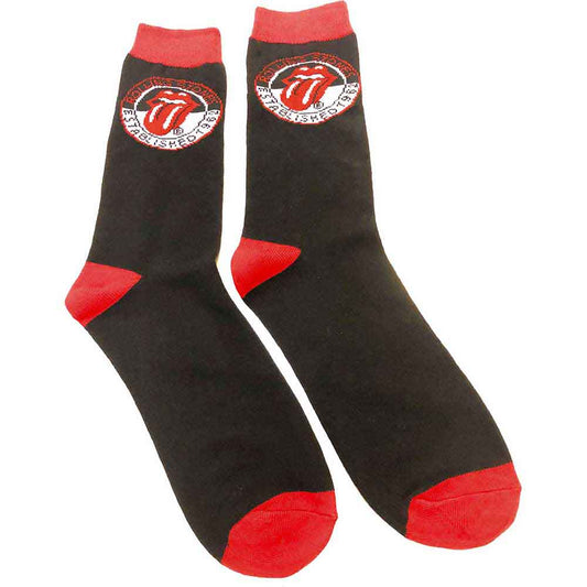 The Rolling Stones Established Socks Black
