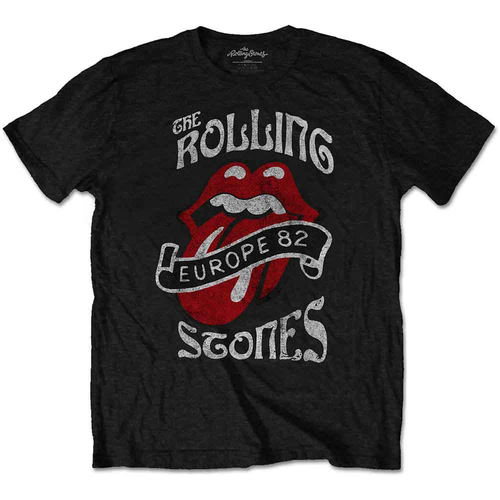The Rolling Stones Europe '82 Tour Mens T Shirt