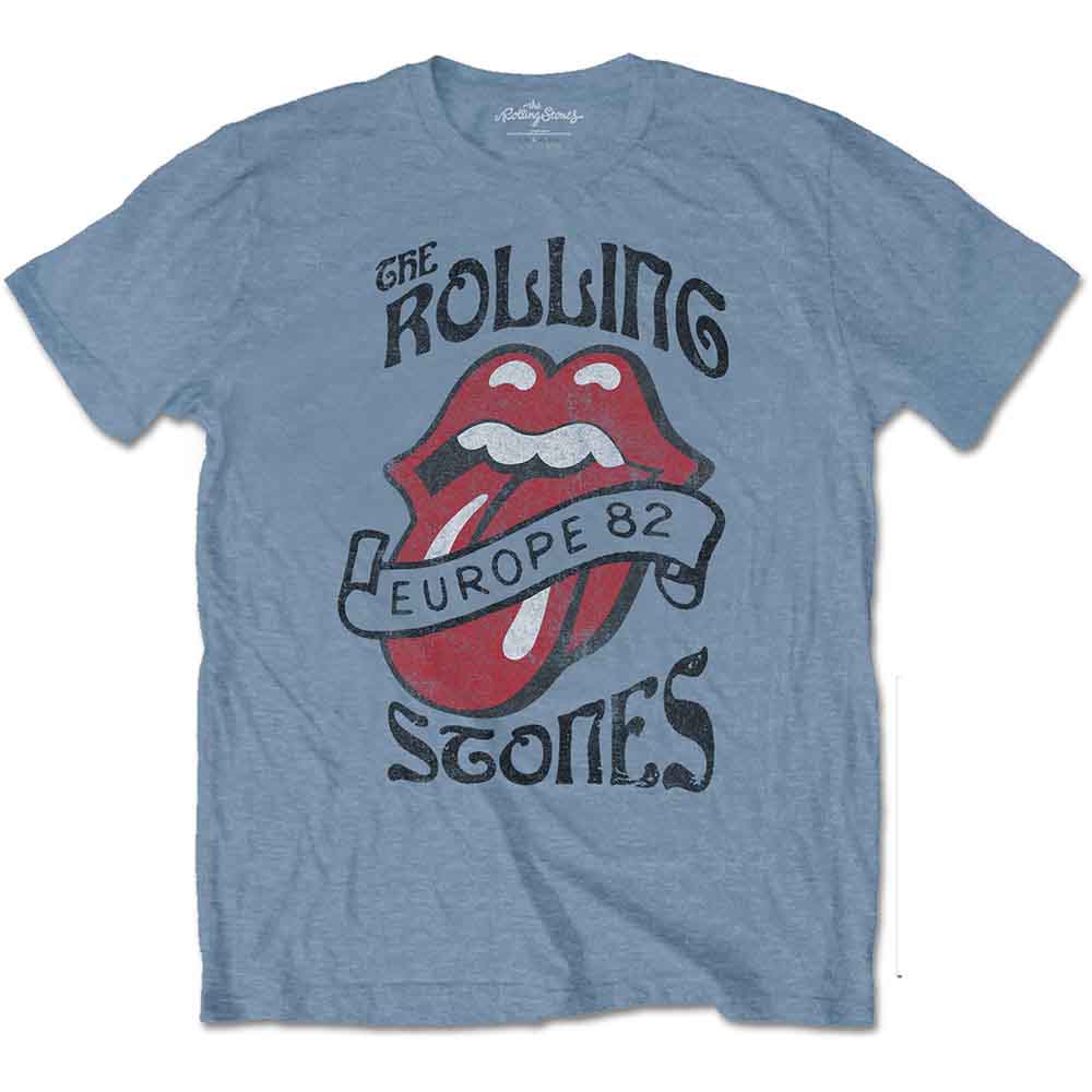The Rolling Stones Europe '82 Tour Mens T Shirt