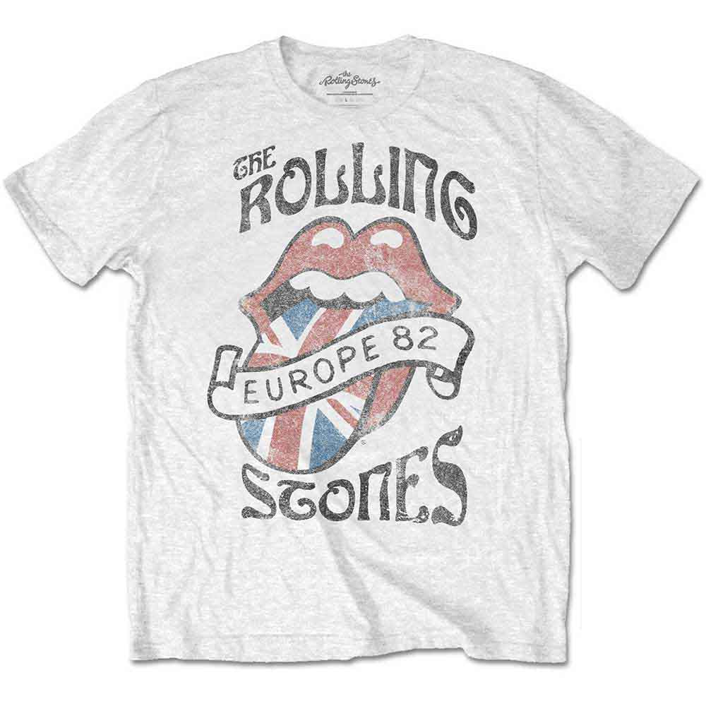 The Rolling Stones Europe 82 Mens T Shirt