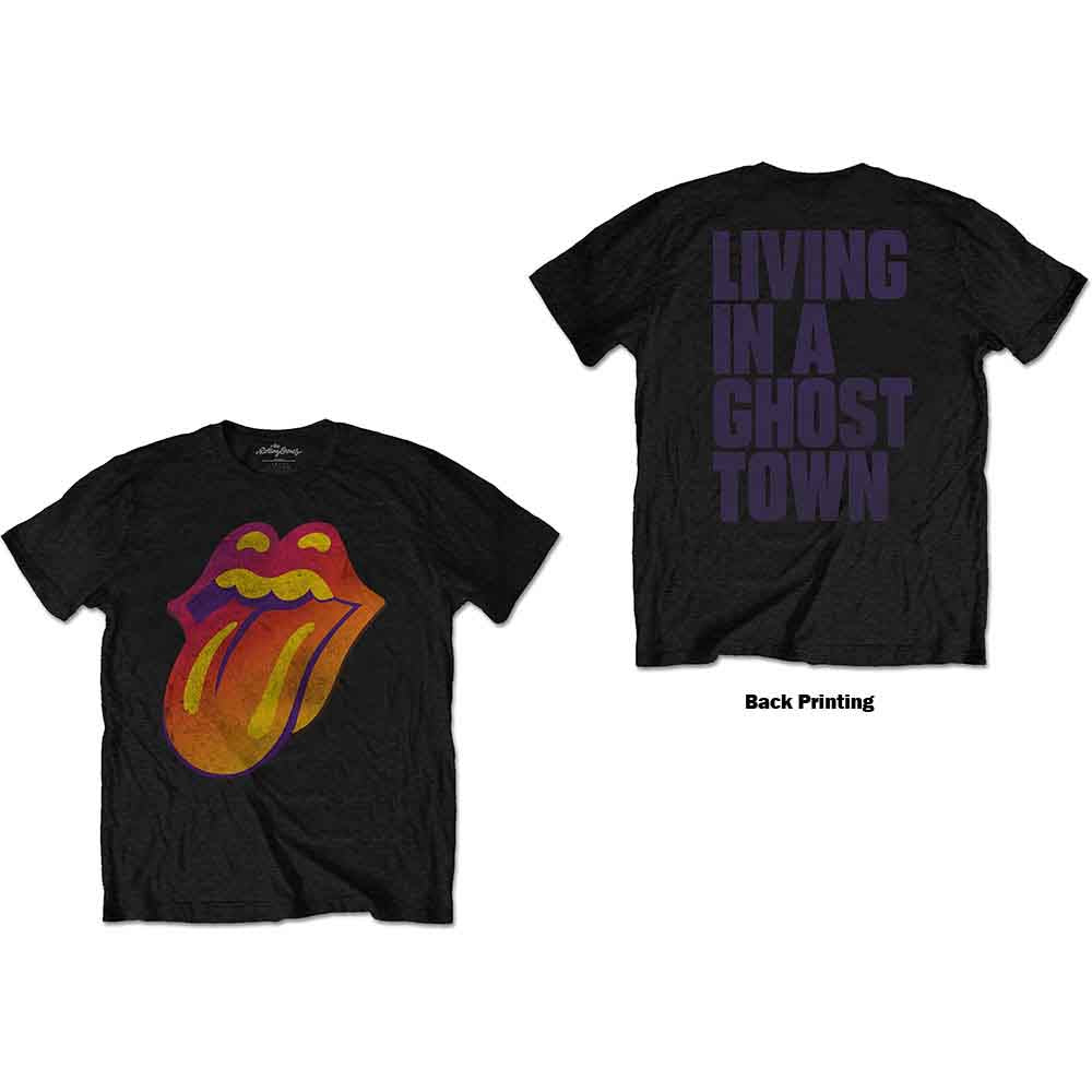The Rolling Stones Ghost Town Distressed Mens T Shirt