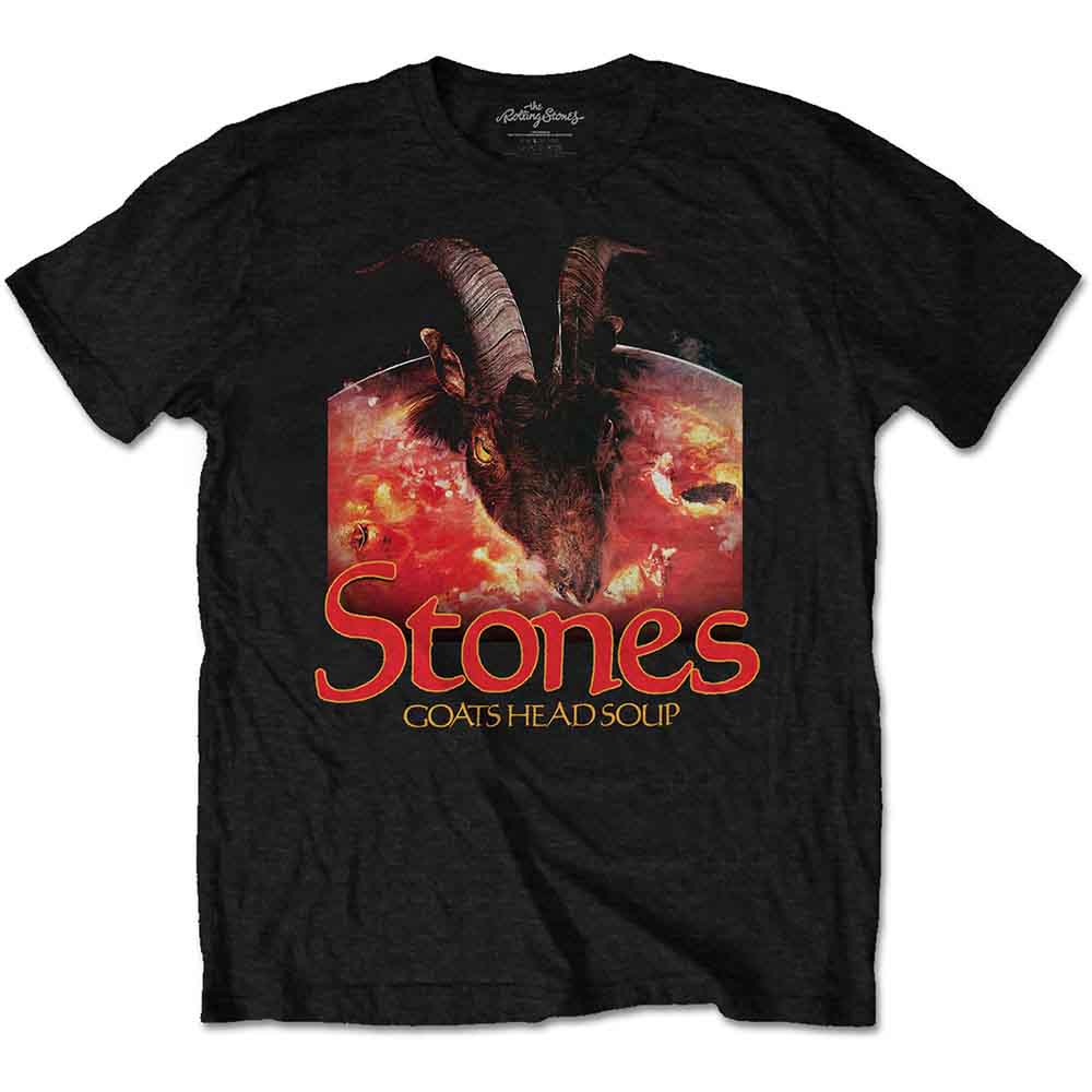 The Rolling Stones Goats Head Soup with Logo Mens T Shirt