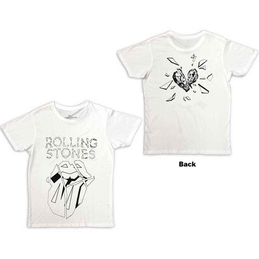 The Rolling Stones Hackney Diamonds Diamond Tongue Outline Mens T Shirt