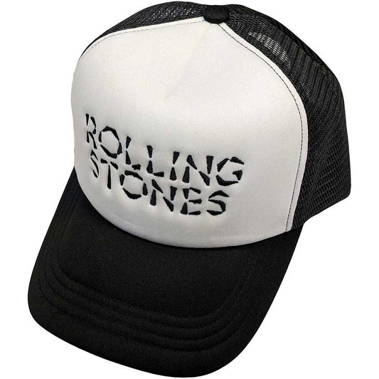 The Rolling Stones Hackney Diamonds Logo Hat Black, White