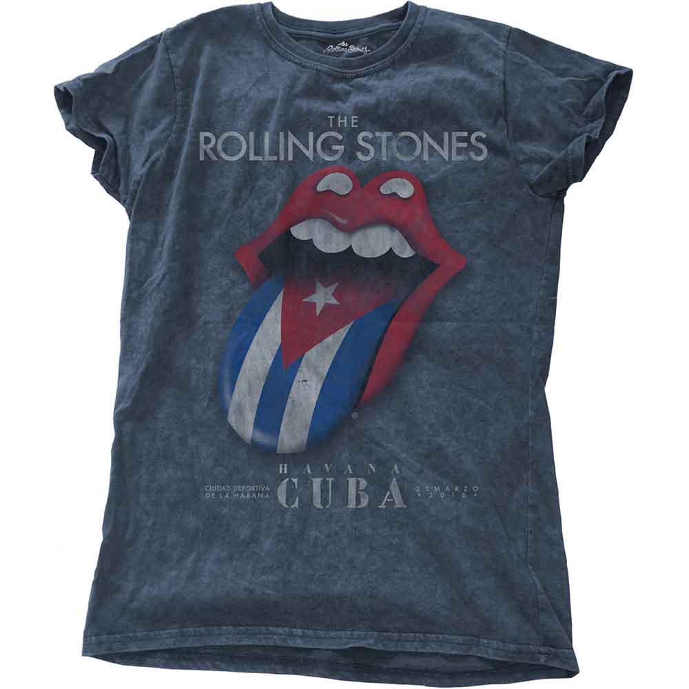 The Rolling Stones Havana Cuba Womens T Shirt