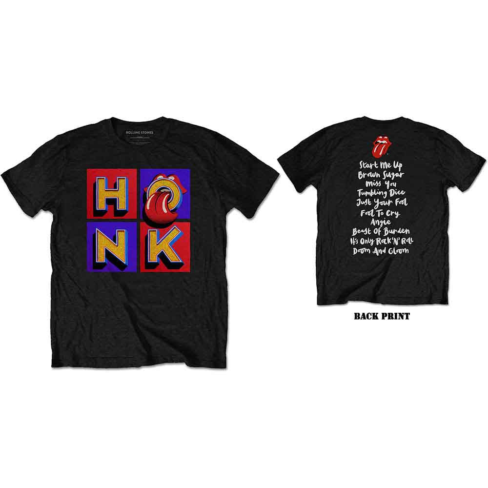 The Rolling Stones Honk Album Track list Mens T Shirt