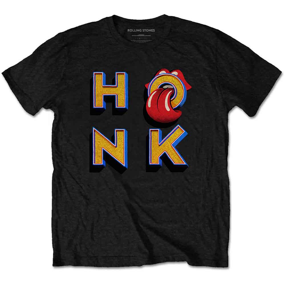 The Rolling Stones Honk Letters Mens T Shirt