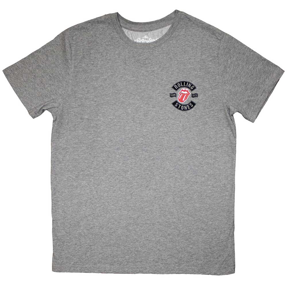 The Rolling Stones Mini Tour '78 Logo Mens T Shirt