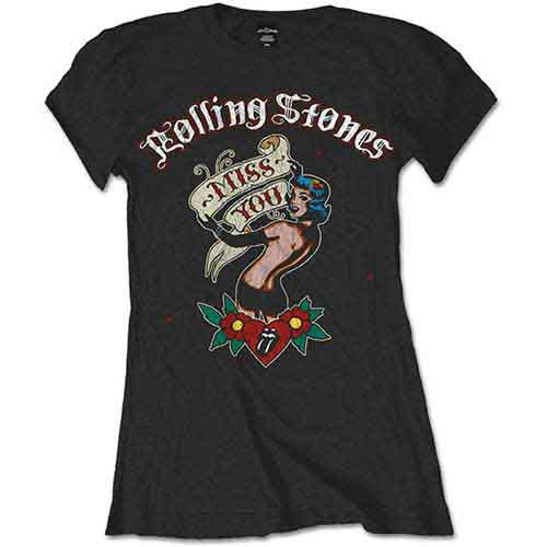 The Rolling Stones Miss You Womens T Shirt