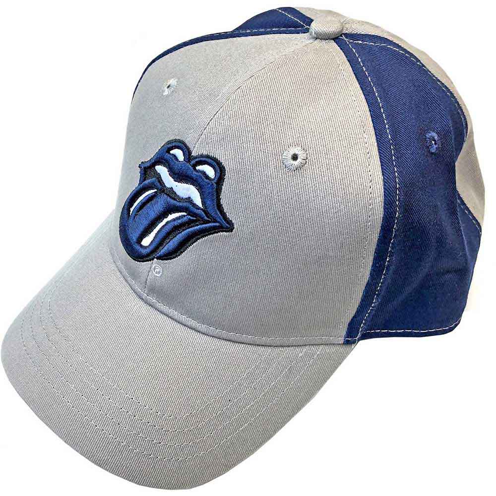 The Rolling Stones Navy Tongue Hat Blue, Grey