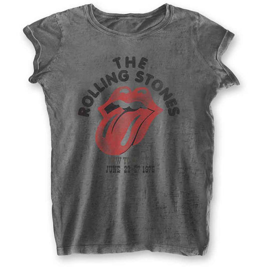 The Rolling Stones New York City 75 Womens T Shirt