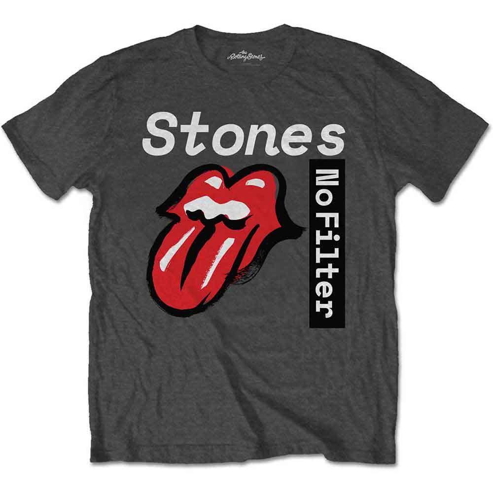 The Rolling Stones No Filter Text Mens T Shirt