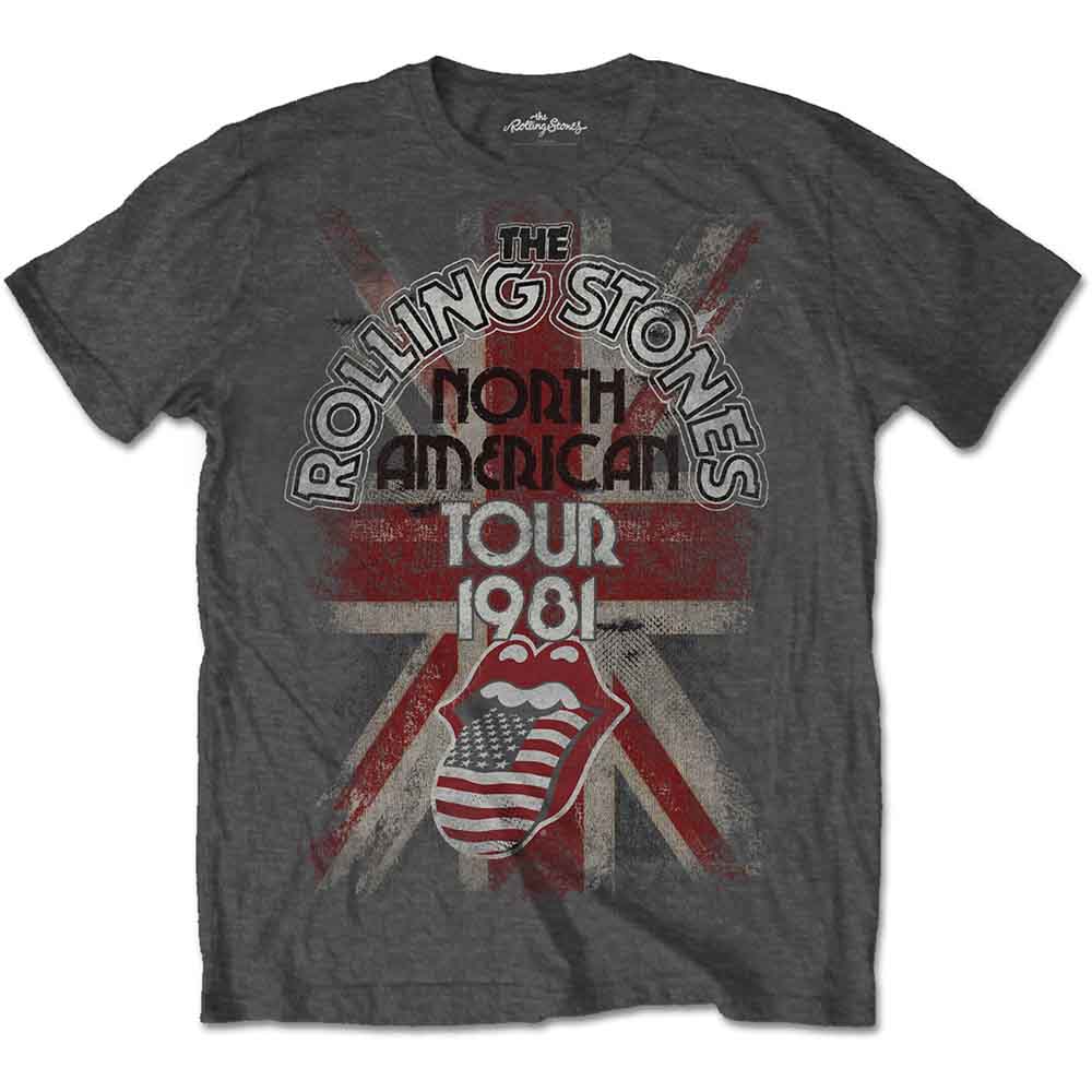The Rolling Stones North American Tour 1981 Mens T Shirt