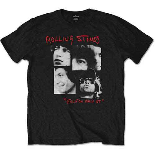 The Rolling Stones Photo Exile Mens T Shirt