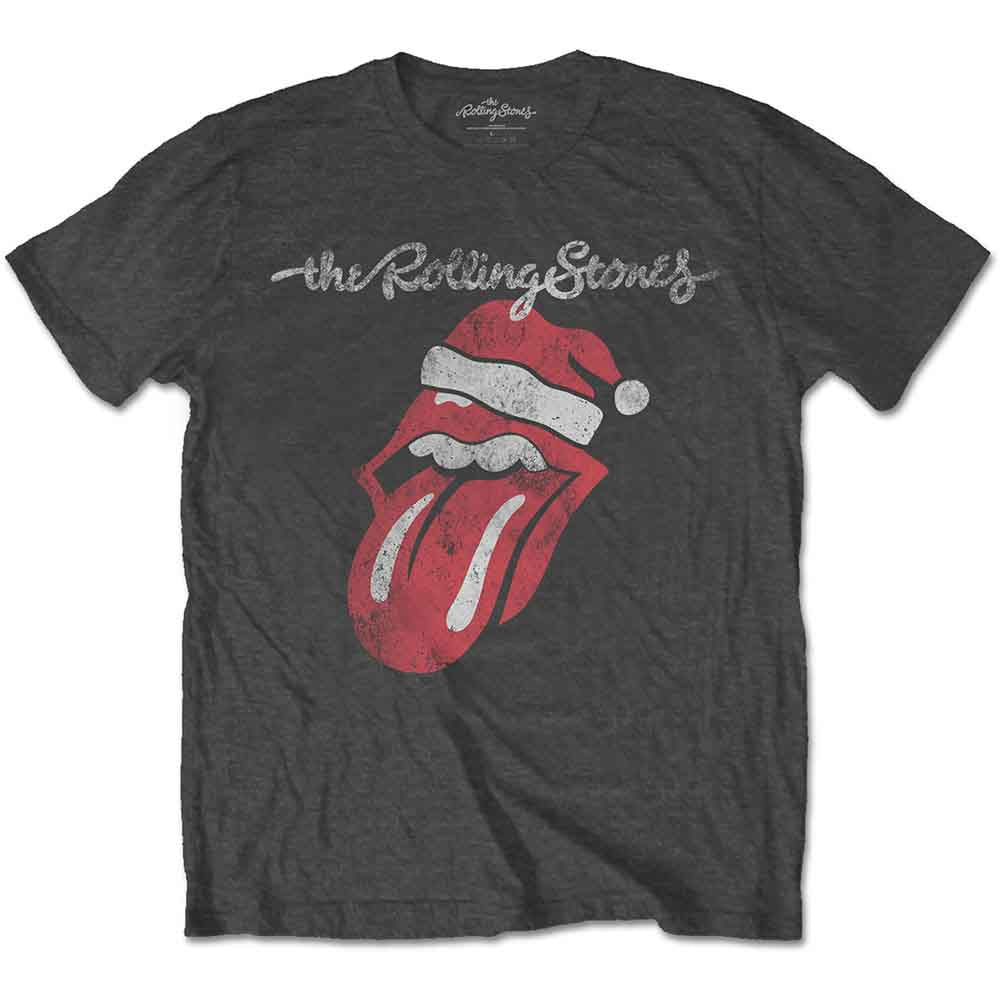 The Rolling Stones Santa Lick Mens T Shirt