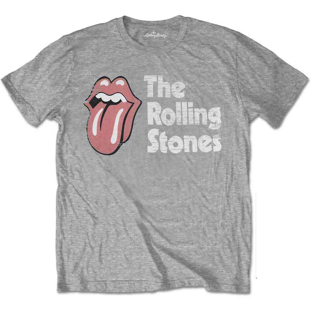 The Rolling Stones Scratched Logo Mens T Shirt