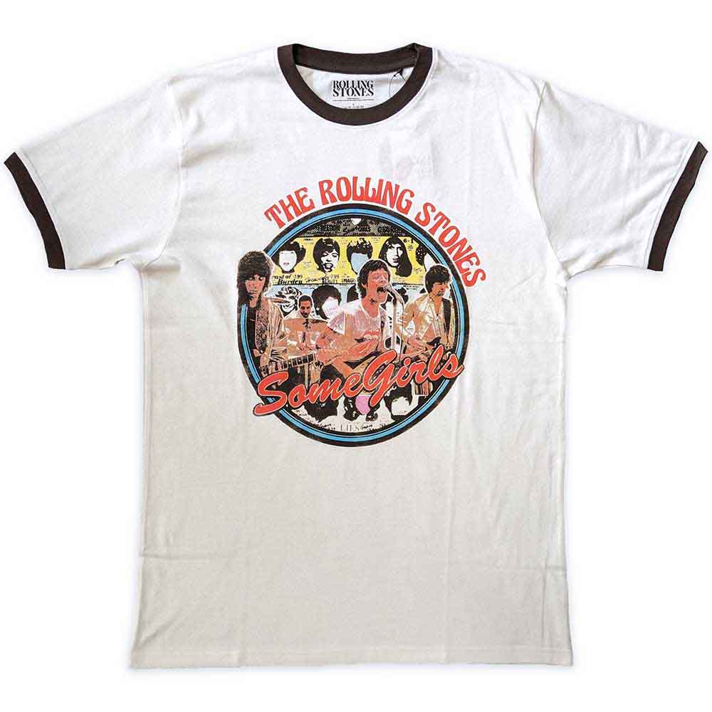 The Rolling Stones Some Girls Circle Mens T Shirt