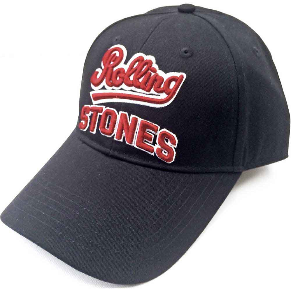 The Rolling Stones Team Logo Hat Black