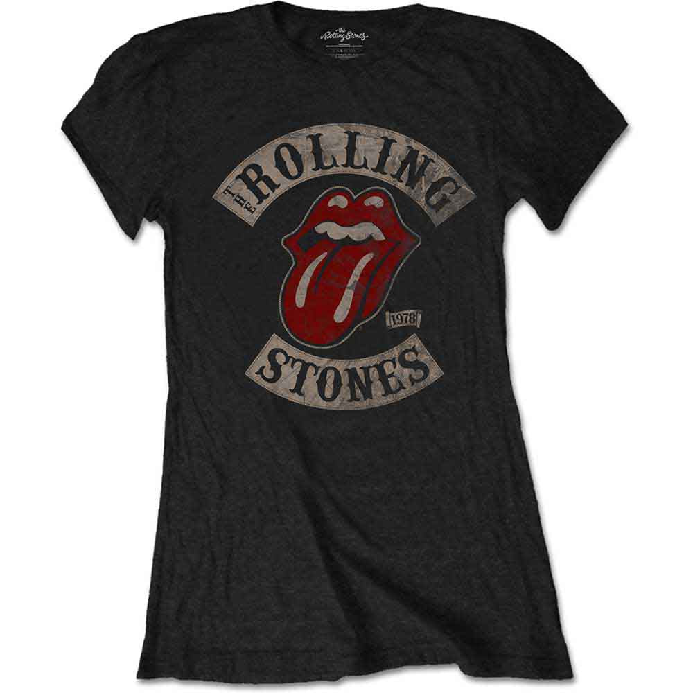 The Rolling Stones Tour 1978 Womens T Shirt