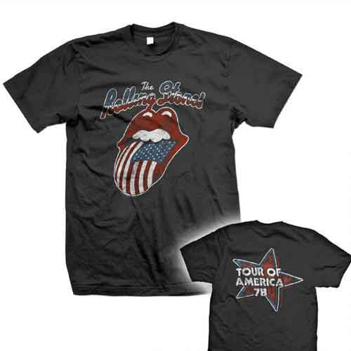The Rolling Stones Tour of America 78 Mens T Shirt