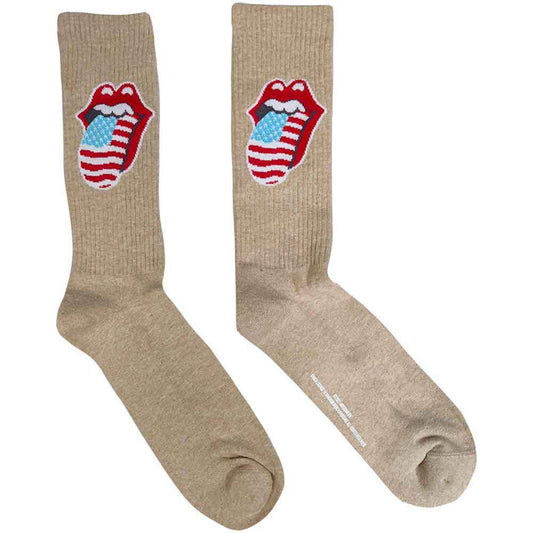 The Rolling Stones US Tongue Socks Neutral