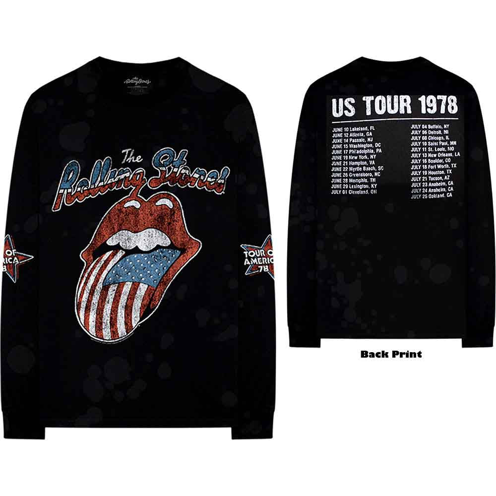 The Rolling Stones US Tour '78 Long Sleeve Shirt