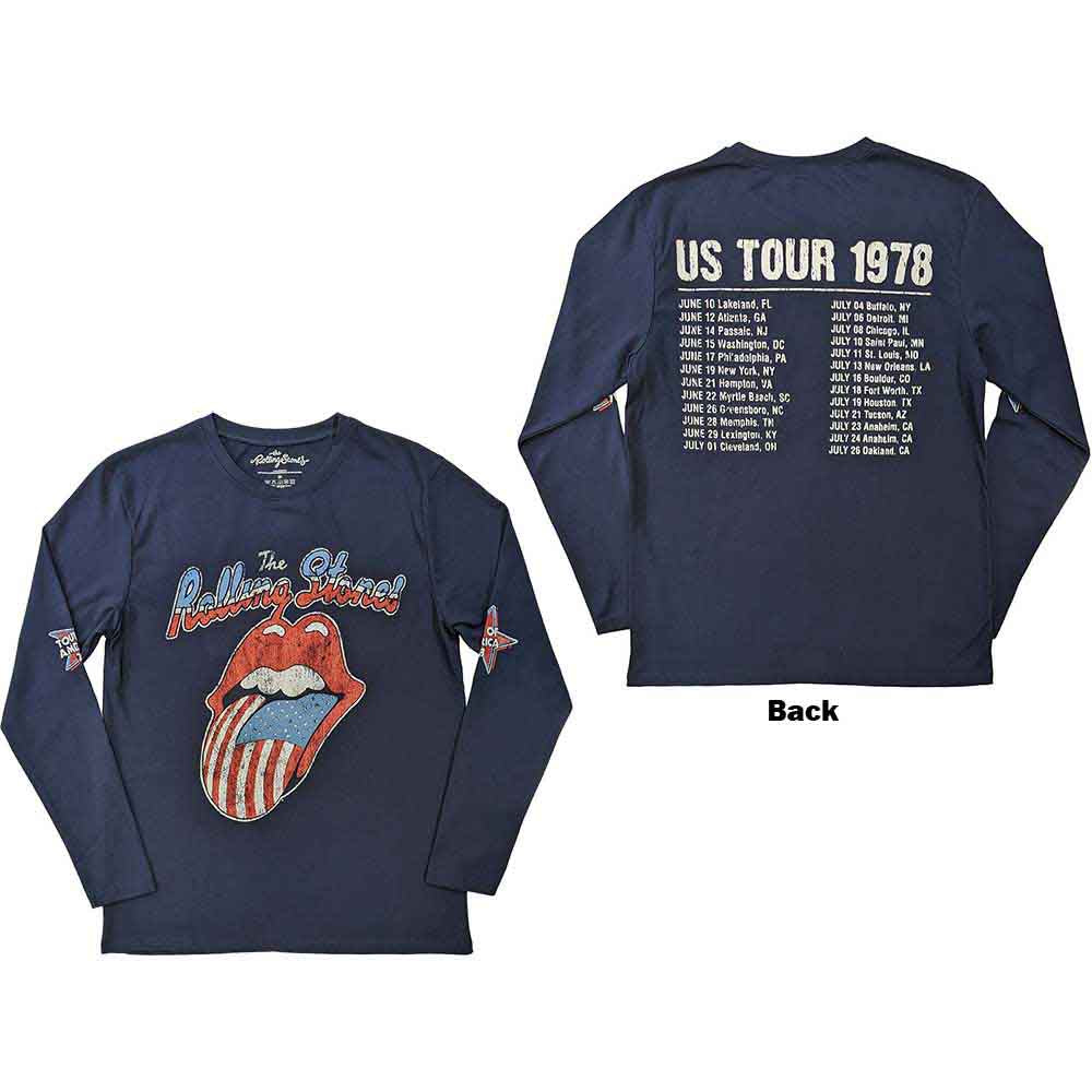 The Rolling Stones US Tour '78 Long Sleeve Shirt