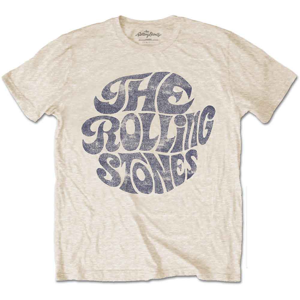 The Rolling Stones Vintage 1970s Logo Mens T Shirt