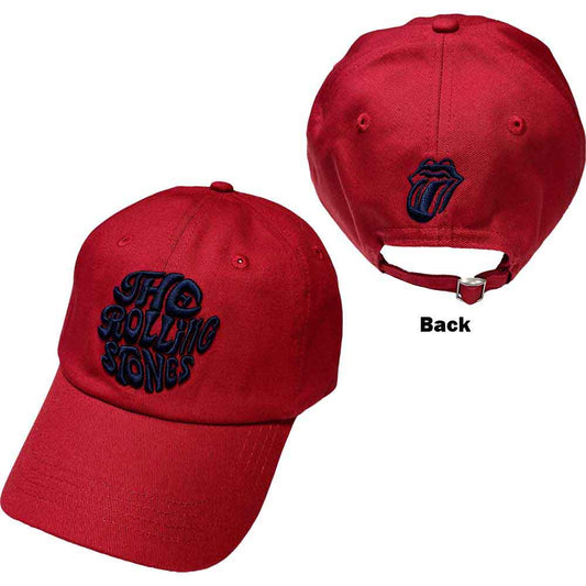 The Rolling Stones Vintage 70s Logo Hat Red