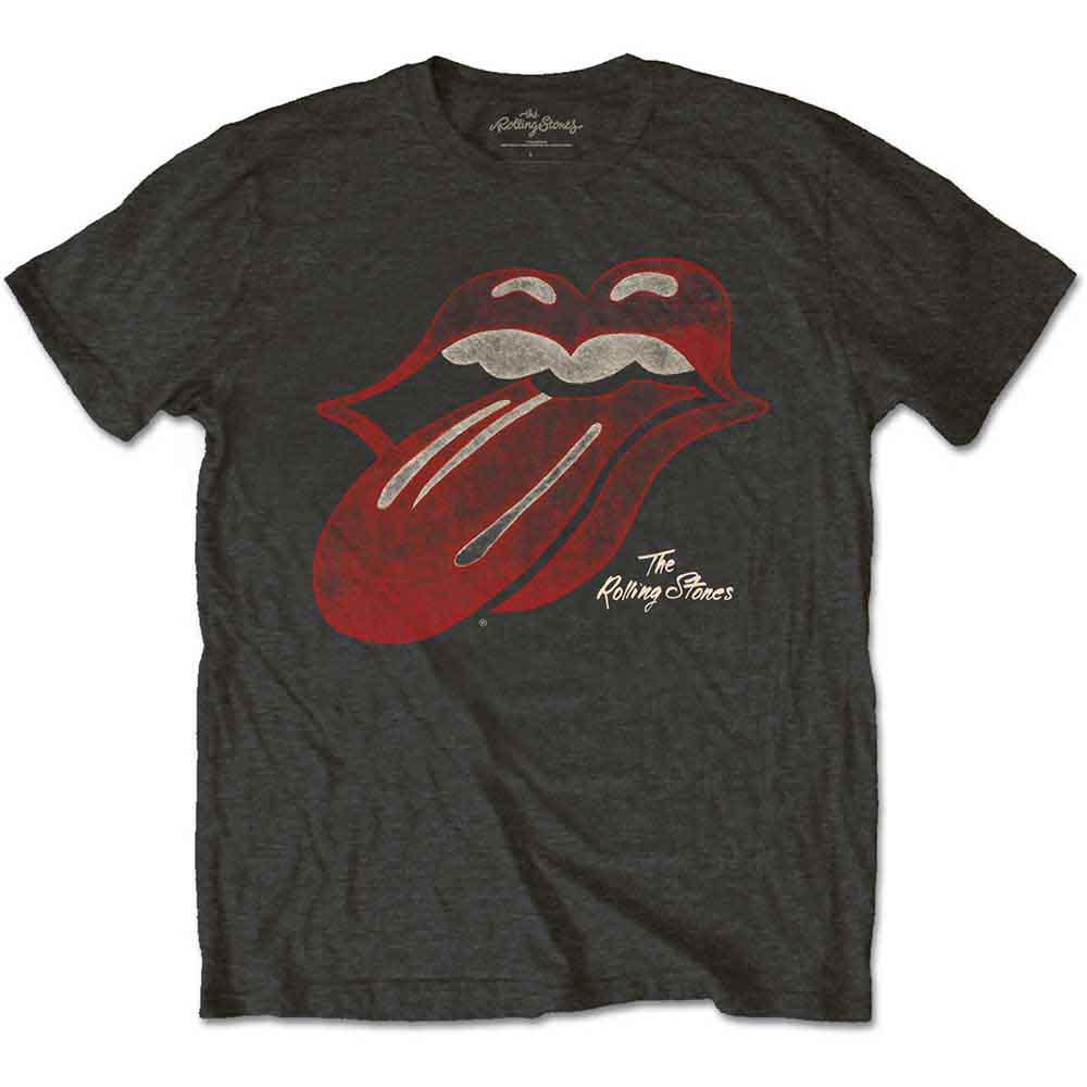 The Rolling Stones Vintage Tongue Logo Mens T Shirt