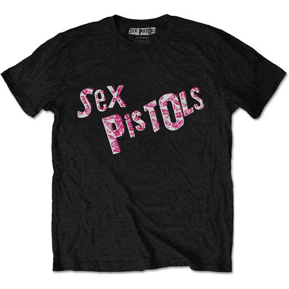 The Sex Pistols Multi-Logo Mens T Shirt