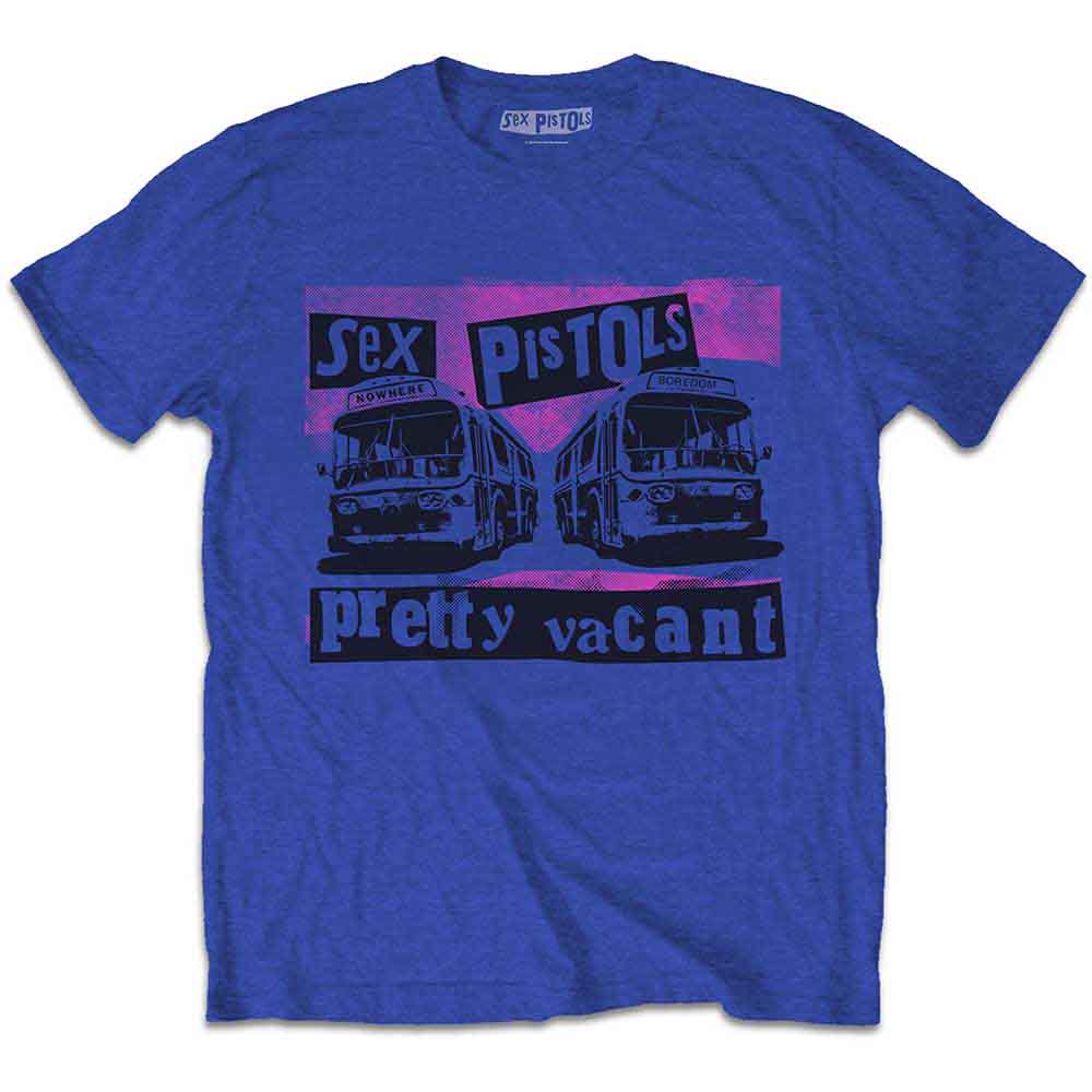 The Sex Pistols Pretty Vacant Coaches Mens T Shirt