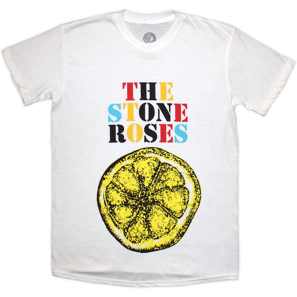 The Stone Roses Lemon Multicolour Mens T Shirt