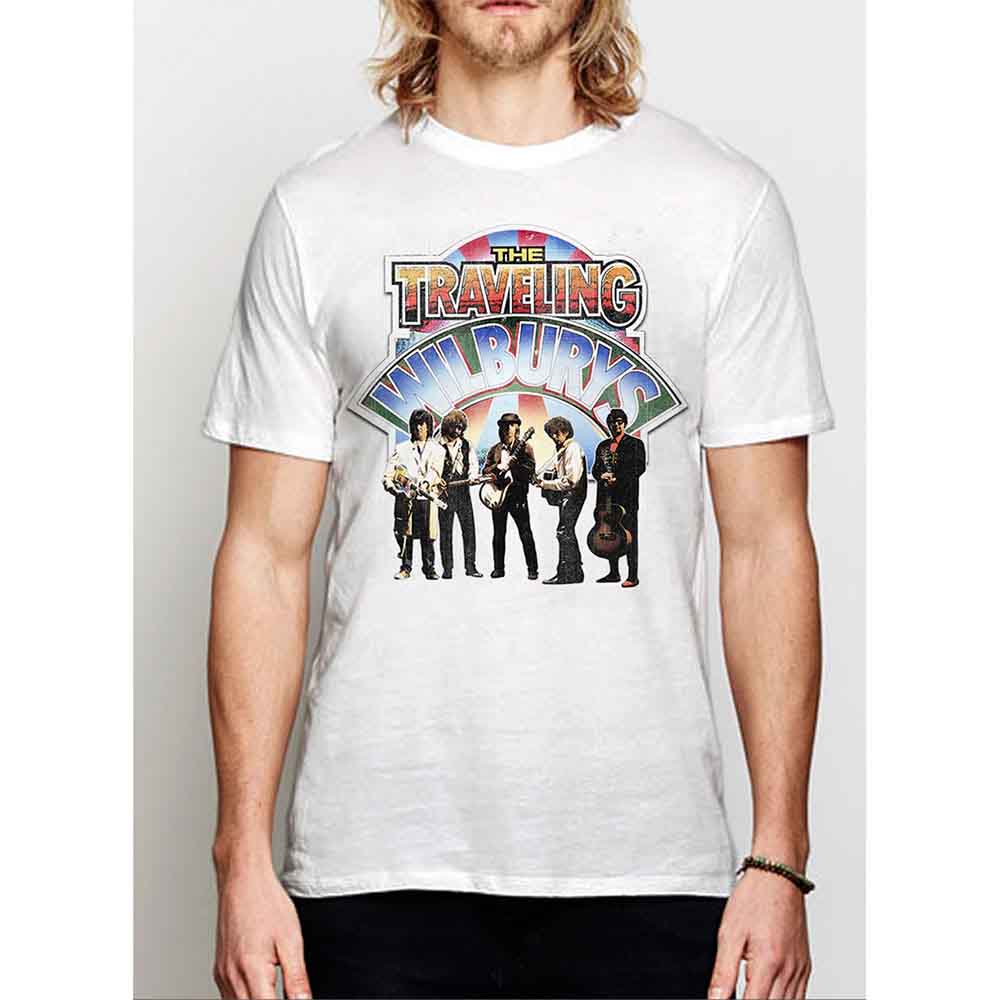 The Traveling Wilburys Band Photo Mens T Shirt