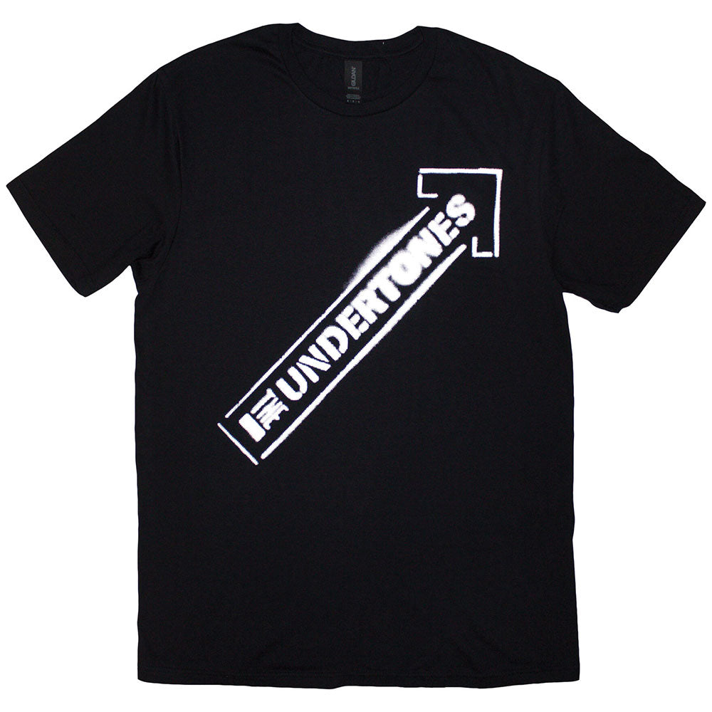 The Undertones Arrow Spray White Mens T Shirt