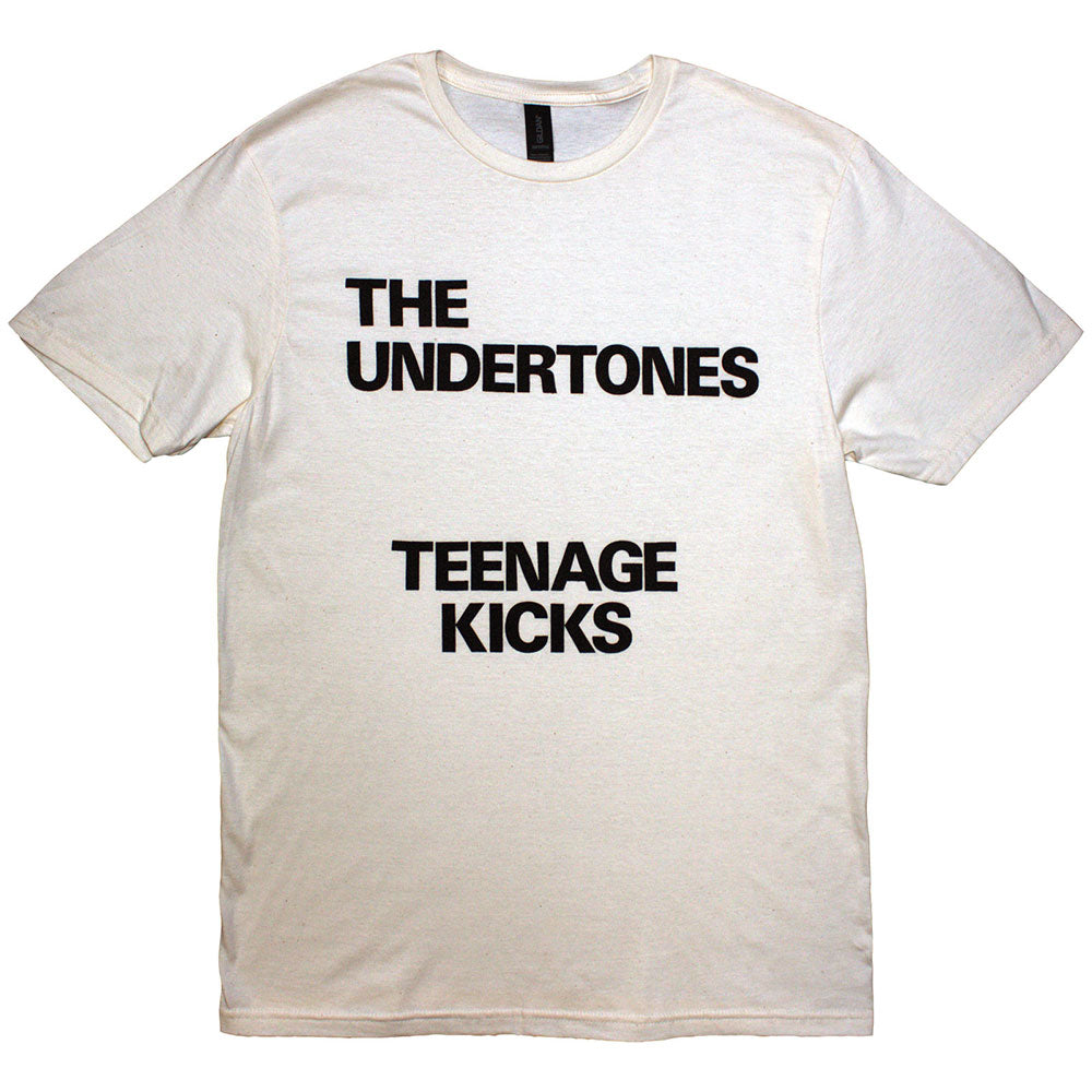 The Undertones Teenage Kicks Text Mens T Shirt