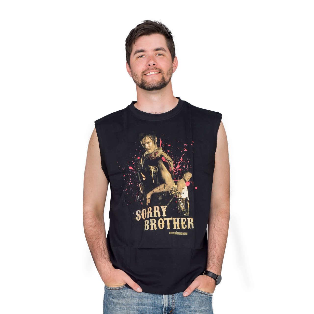 The Walking Dead Sorry Brother Tank Top T Shirt