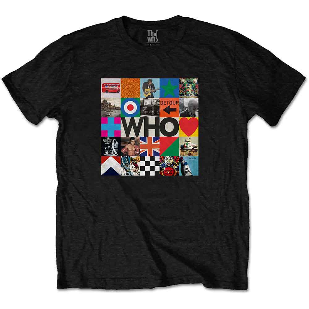 The Who 5x5 Blocks Mens T Shirt