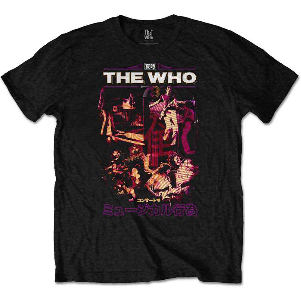 The Who Japan '73 Mens T Shirt