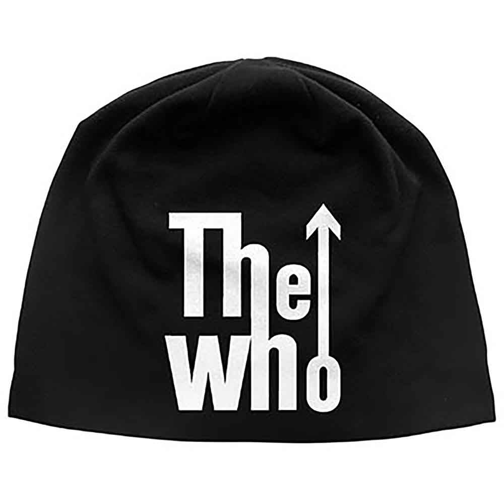 The Who Logo Beanie Hat Black