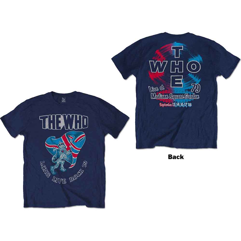 The Who Long Live Rock '79 Mens T Shirt
