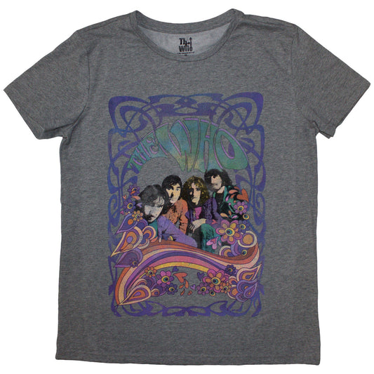 The Who Psych Floral Womens T Shirt