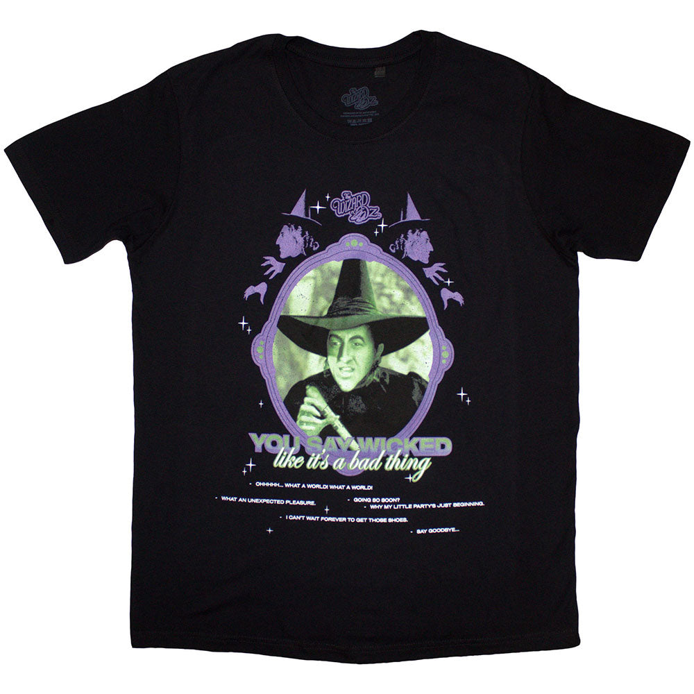 The Wizard of Oz You Say Wicked Mens T Shirt