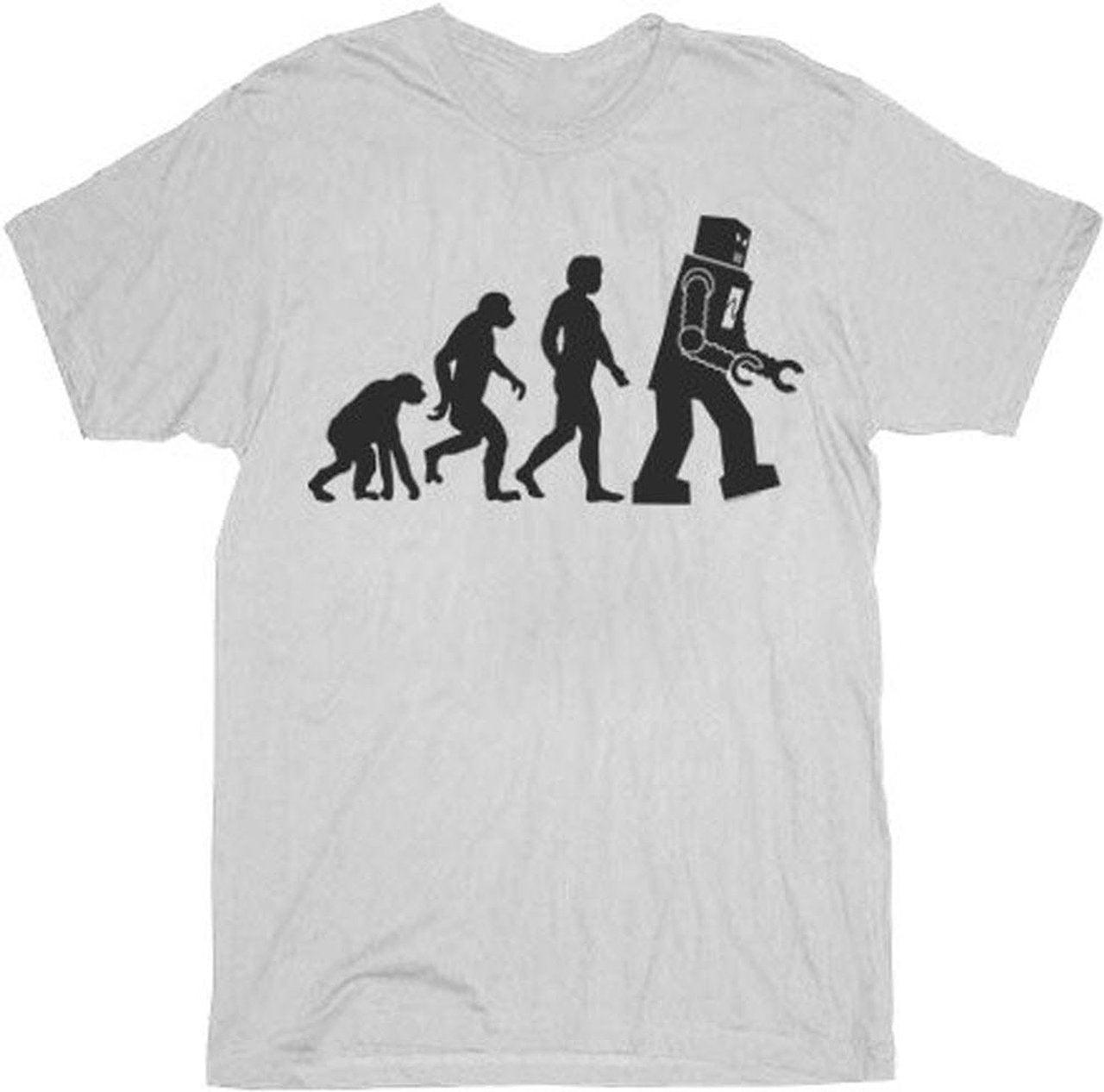 Theory of Evolution Robot Evolution T Shirt