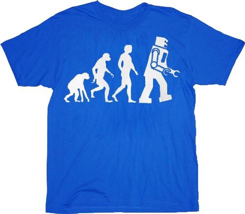 Theory of Evolution Robot Evolution T Shirt