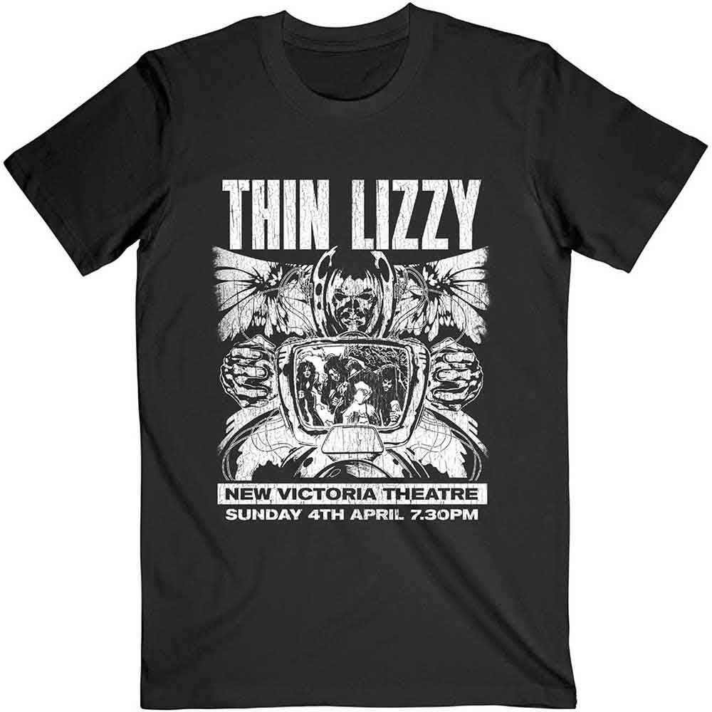 Thin Lizzy Jailbreak Flyer Mens T Shirt