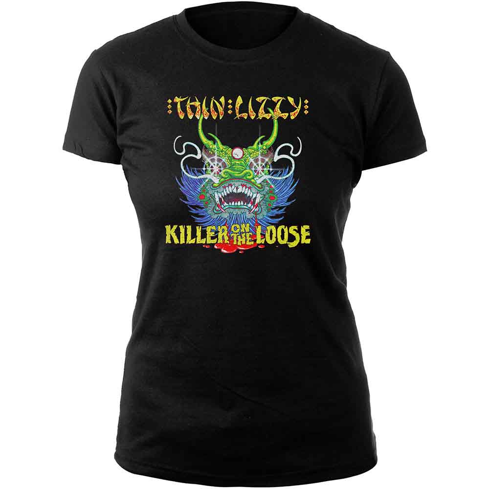 Thin Lizzy Killer Lady Womens T Shirt