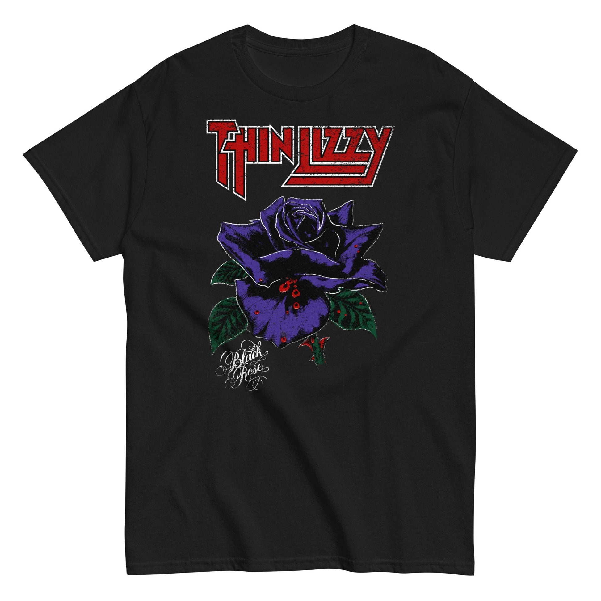 Thin Lizzy - Purple Rose T Shirt